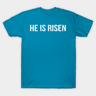 He Is Risen Cool Motivational Easter Christian T-Shirt